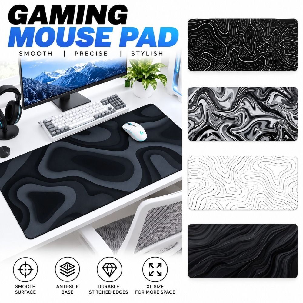 Grote gaming-muismat, antislip - Gaming Keyboard Nearby recensie en prijs