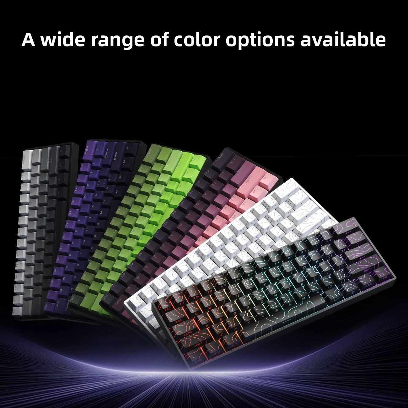 60% Draadloos Bluetooth 2.4G M - Keyboard Gaming Blue Switch recensie en prijs